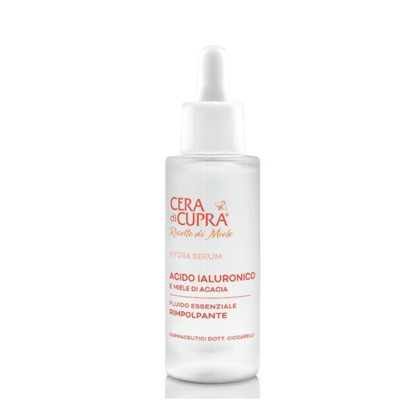 cera-di-cupra-ricette-di-miele-acido-ialuronico-siero-concentrato-veelzijdig-serum-met-hyaluronzuur-en-acaciahoning - Flesje 30ml