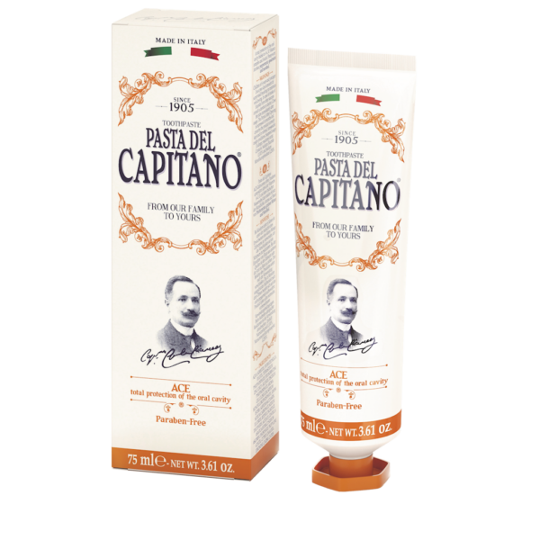 Pasta Del Capitano 1905 tandpasta - nu ook in Nederland te bestellen bij Belviso Cosmetics