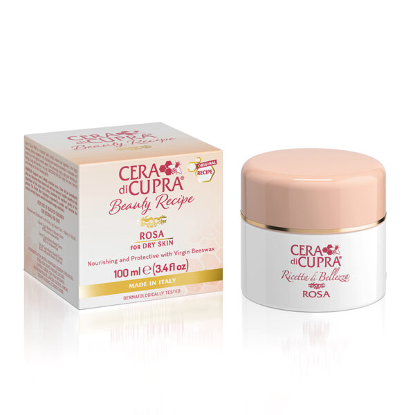 Cera di Cupra Recetta di Bellezza lijn - Rosa crème in een pot (100ml)