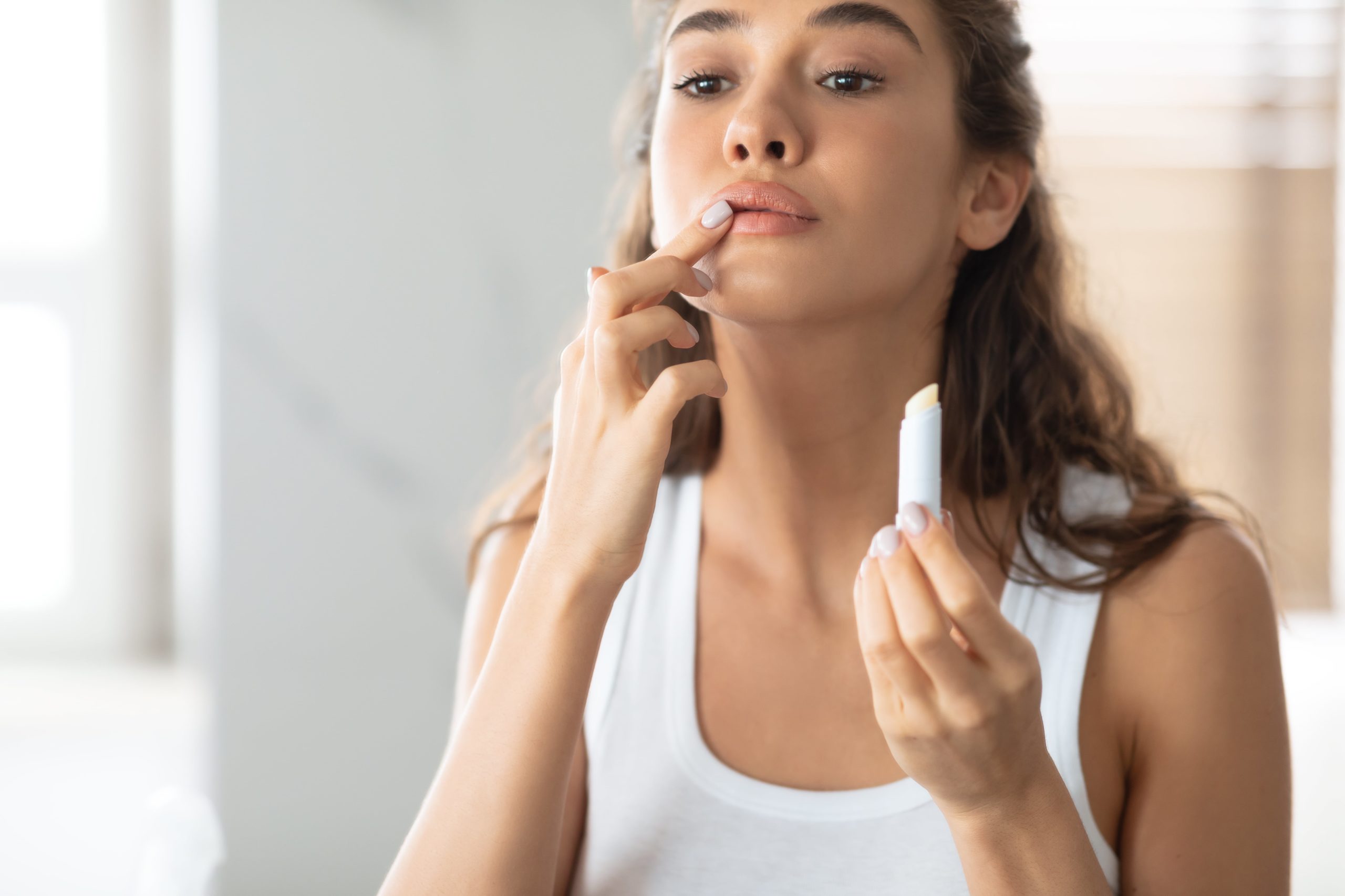 Huidprobleem: Droge, schrale lippen en handen