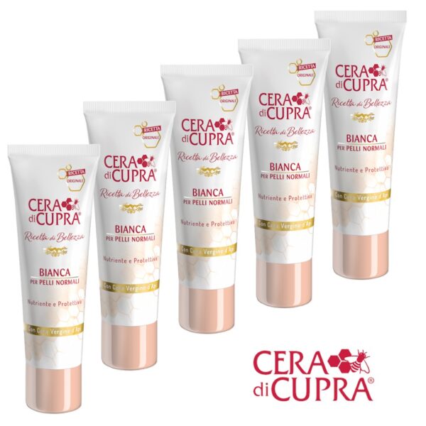 Cera di Cupra Bianca Crème met bijenhoning - 6 stuks verpakking