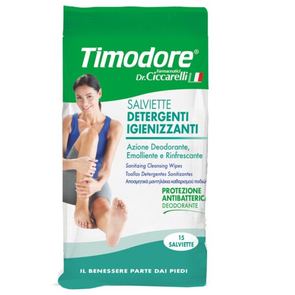 Exclusieve Timodore voet- en antibacteriëledoekjes met meervoudige werking