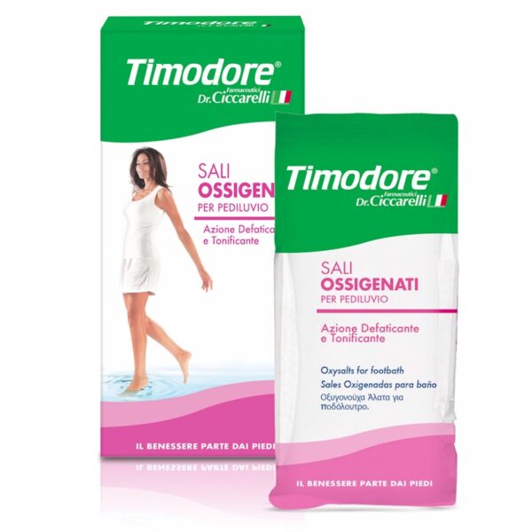 TIMODORE Oxysalts geeft vermoeide benen en voeten weer nieuwe energie en maakt ze zacht en soepel