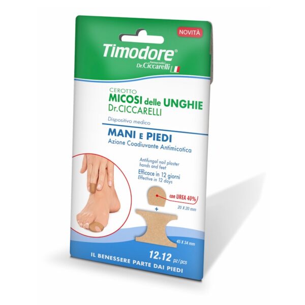 Dr. Ciccarelli TIMODORE Anti-schimmel nagelpleisters voor handen en voeten.  