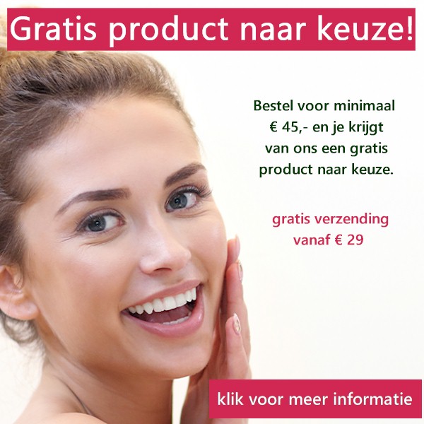 Cera di Cupra actie - Bestel voor minimaal € 45,- en je krijgt van ons een gratis product naar keuze - Gratis verzending van je bestelling nu al vanaf € 29 